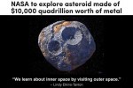 NASA To Explore Quadrillion Asteroid 16 Psyche